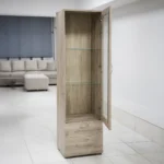 Βιτρίνα με Αριστερό Άνοιγμα Πόρτας 45x40x180cm (Ετοιμοπαράδοτα) - Image 2