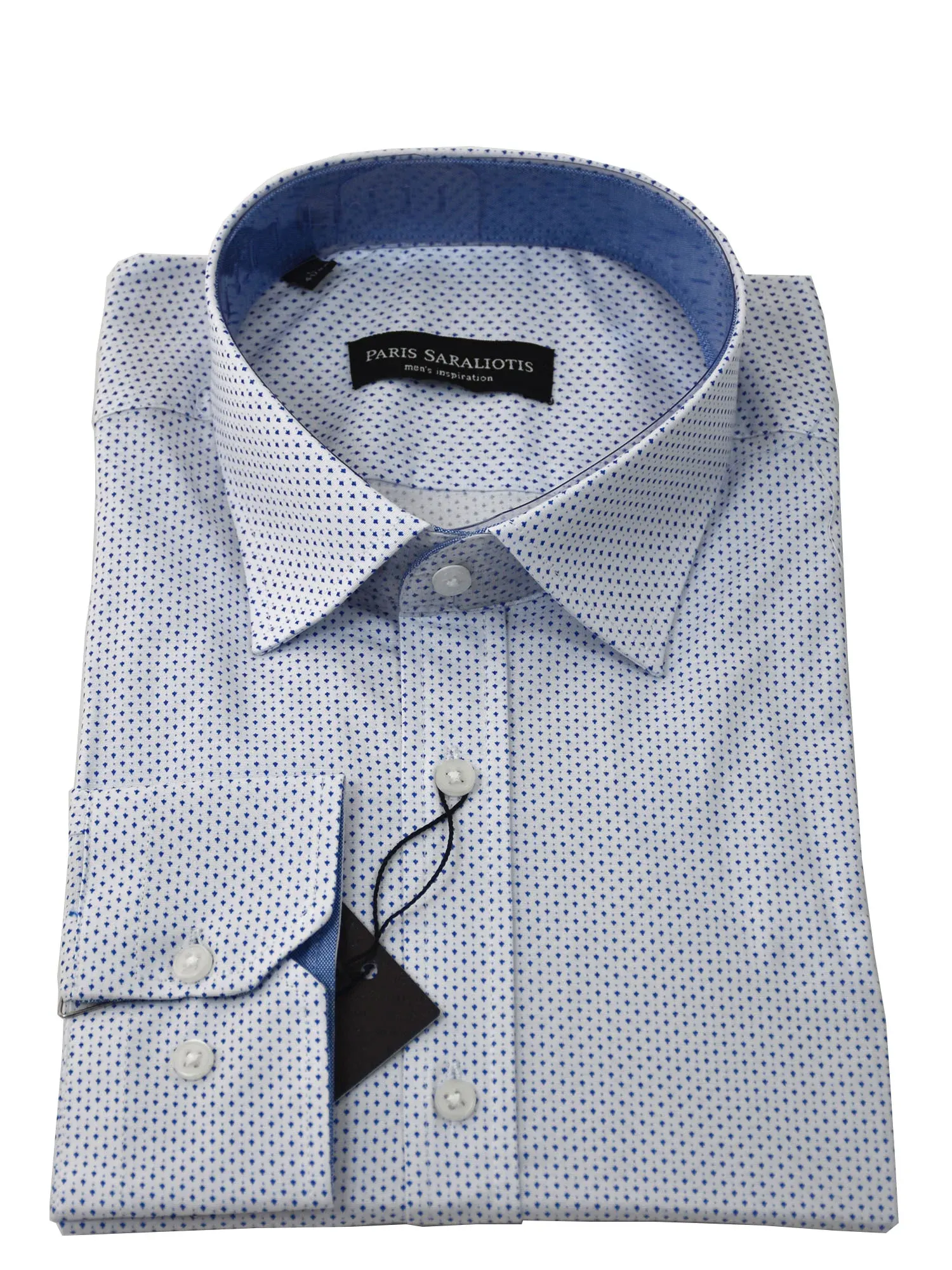 001-CL-21-004-1-1-1.webp Πουκάμισο regular γραμμή PARIS SARALIOTIS - Image 1