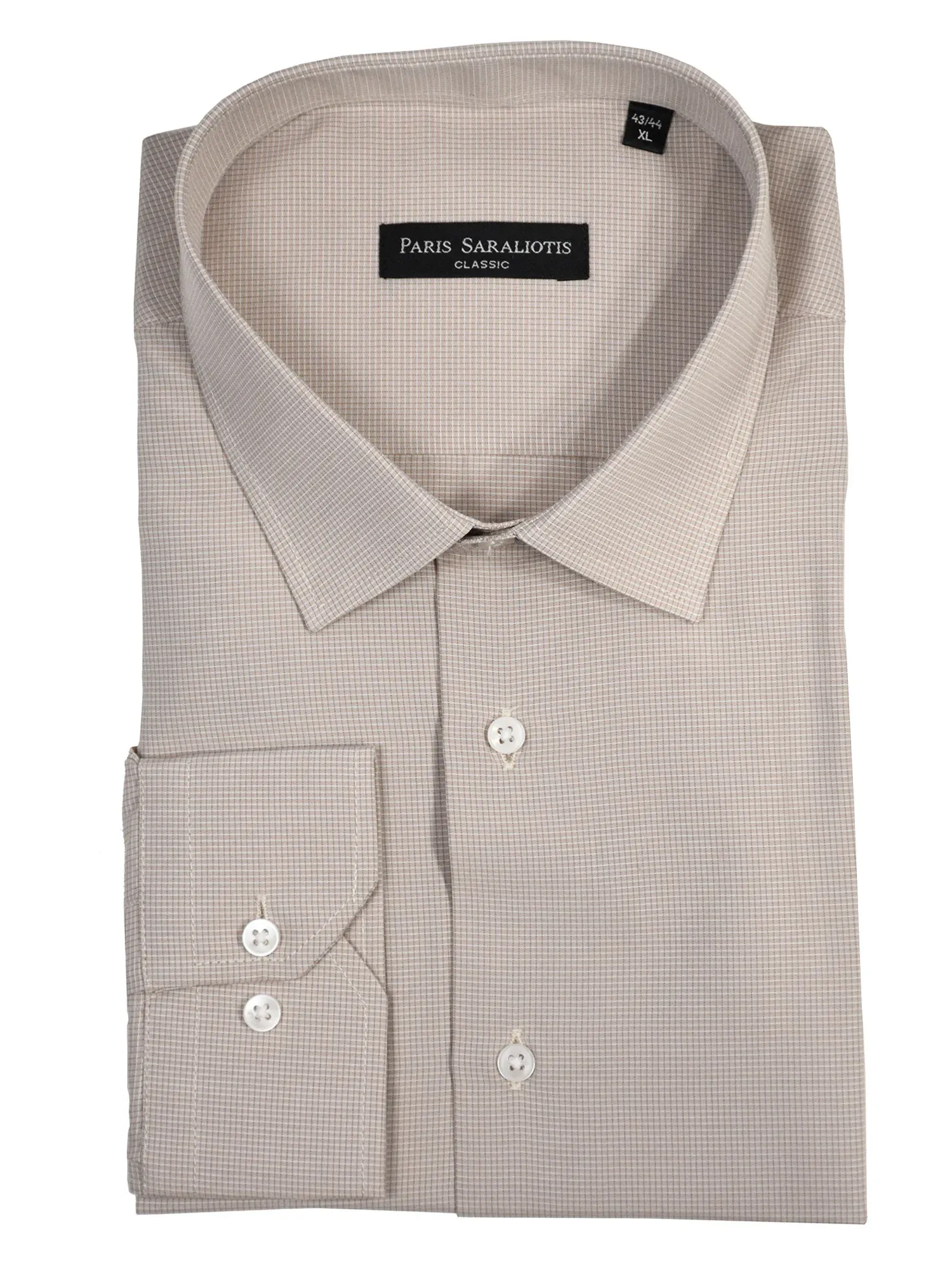 001-CL-21-010-1.webp Πουκάμισο regular γραμμή COTTON CITY - Image 1