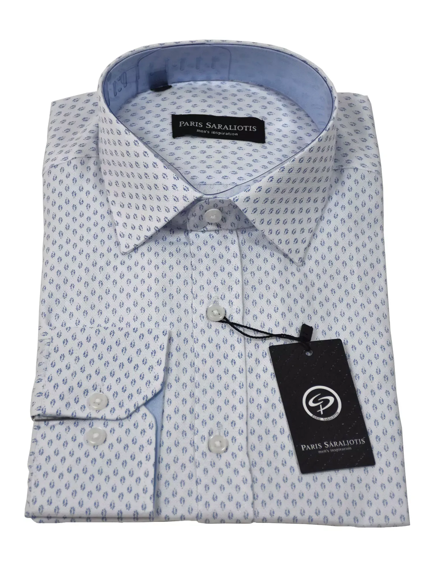 001-CL-21-013-1-1-1.webp Πουκάμισο regular γραμμή PARIS SARALIOTIS - Image 1