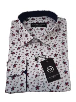 Πουκάμισο εμπριμέ regular γραμμή PARIS SARALIOTIS