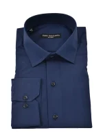 Μονόχρωμο πουκάμισο regular γραμμή με τσέπη PARIS SARALIOTIS - Image 5