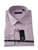 Μονόχρωμο πουκάμισο regular γραμμή - Image 9