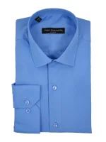 Μονόχρωμο πουκάμισο regular γραμμή με τσέπη PARIS SARALIOTIS