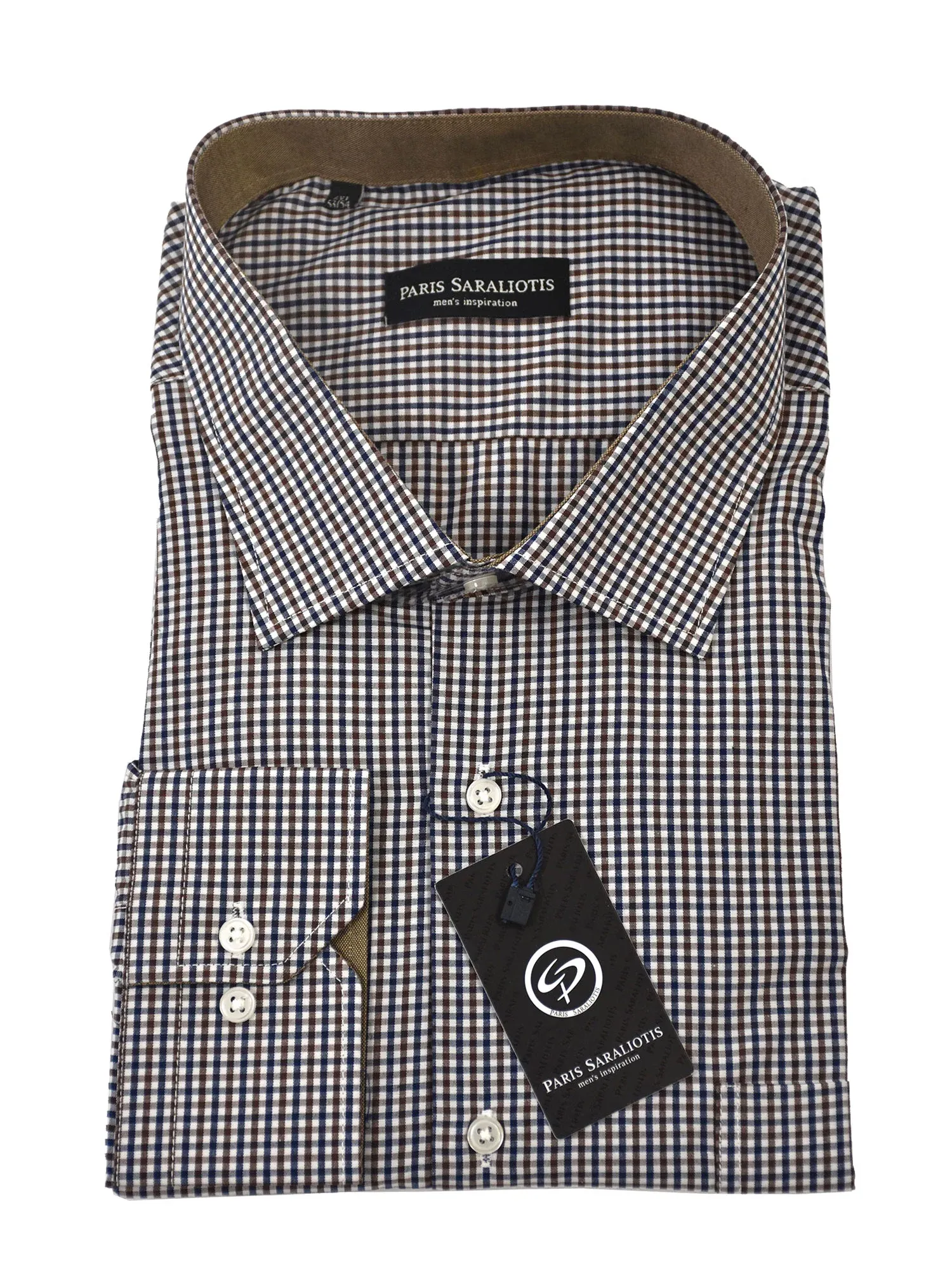 001-CL-YP-001-1-2-1.webp Πουκάμισο σε μεγάλο μέγεθος PARIS SARALIOTIS - Image 1