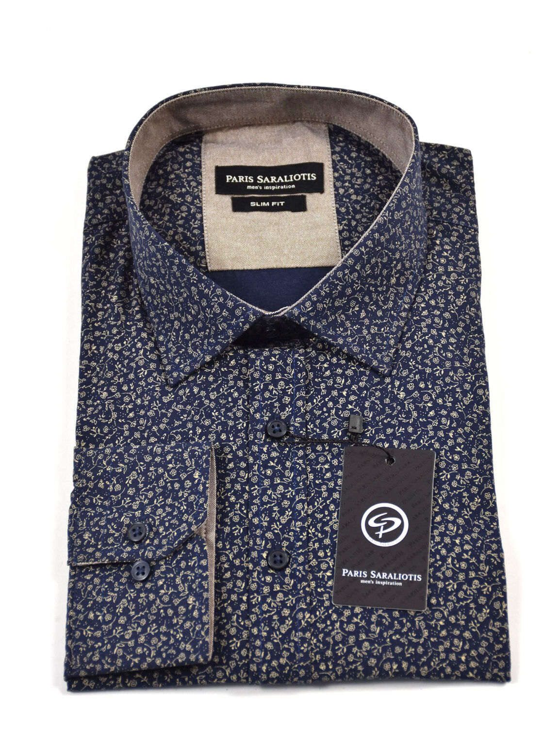 001-SL-21-001-3-1-1152x1536-1.jpg001-1.jpg Πουκάμισο σε στενή γραμμή PARIS SARALIOTIS - Image 1