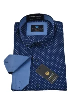 Πουκάμισο σε στενή γραμμή GUISEPPE GENTILE - Image 3